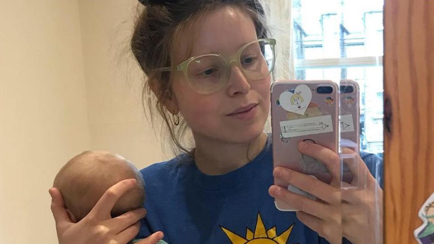 Harry Potter Star Jessie Cave Baby Abraham 3 Monate Mit Corona Infiziert