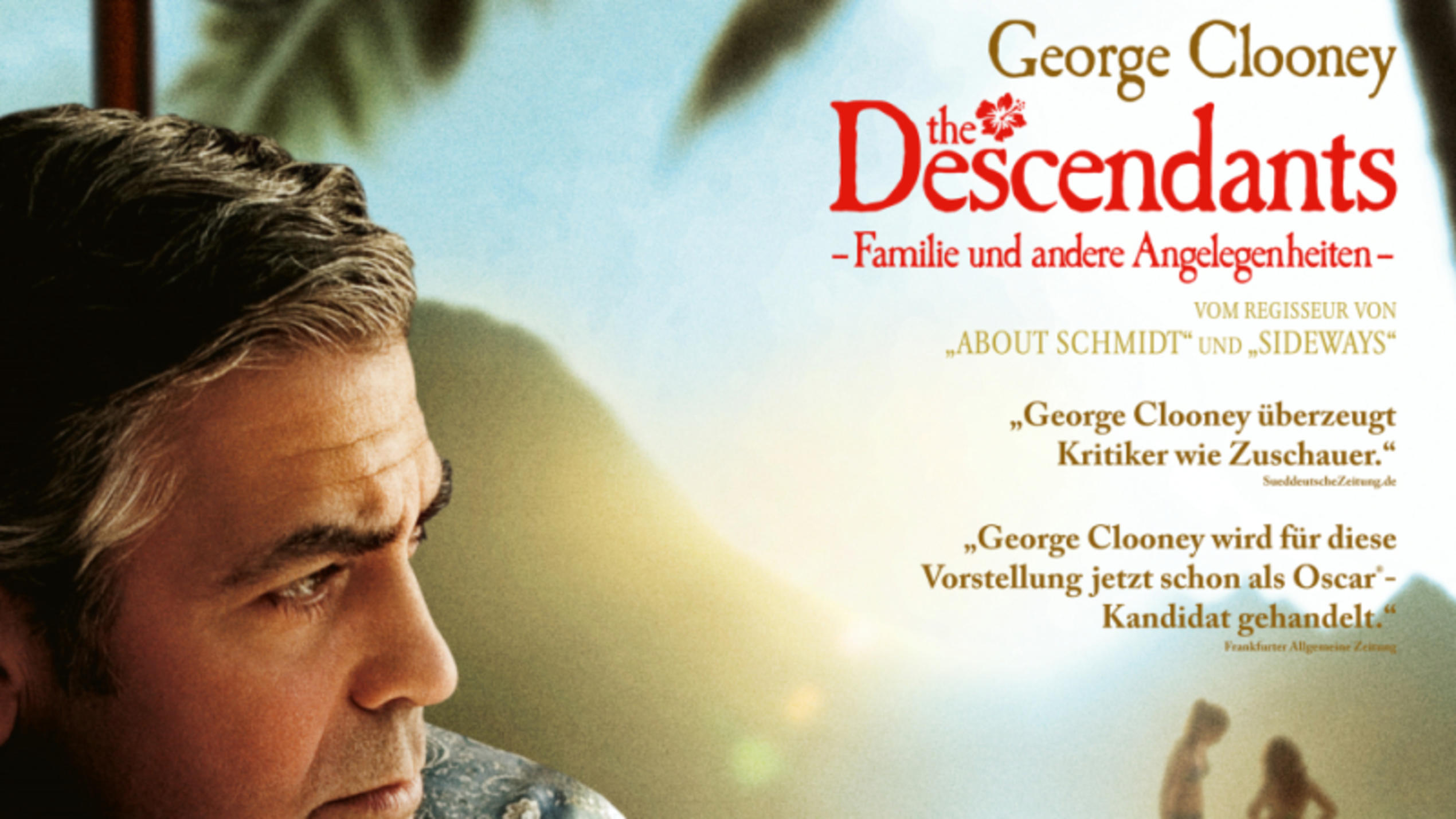 The Descendants: George Clooney
