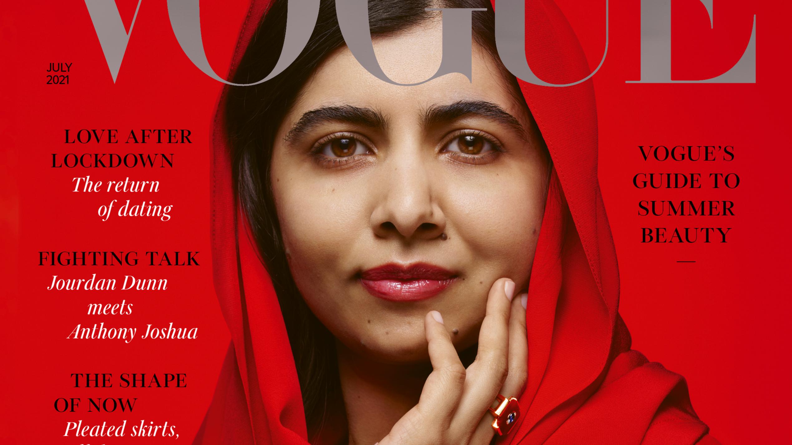 Von Der Aktivistin Zum Cover Star Malala Yousafzai Ziert Die Britische Vogue