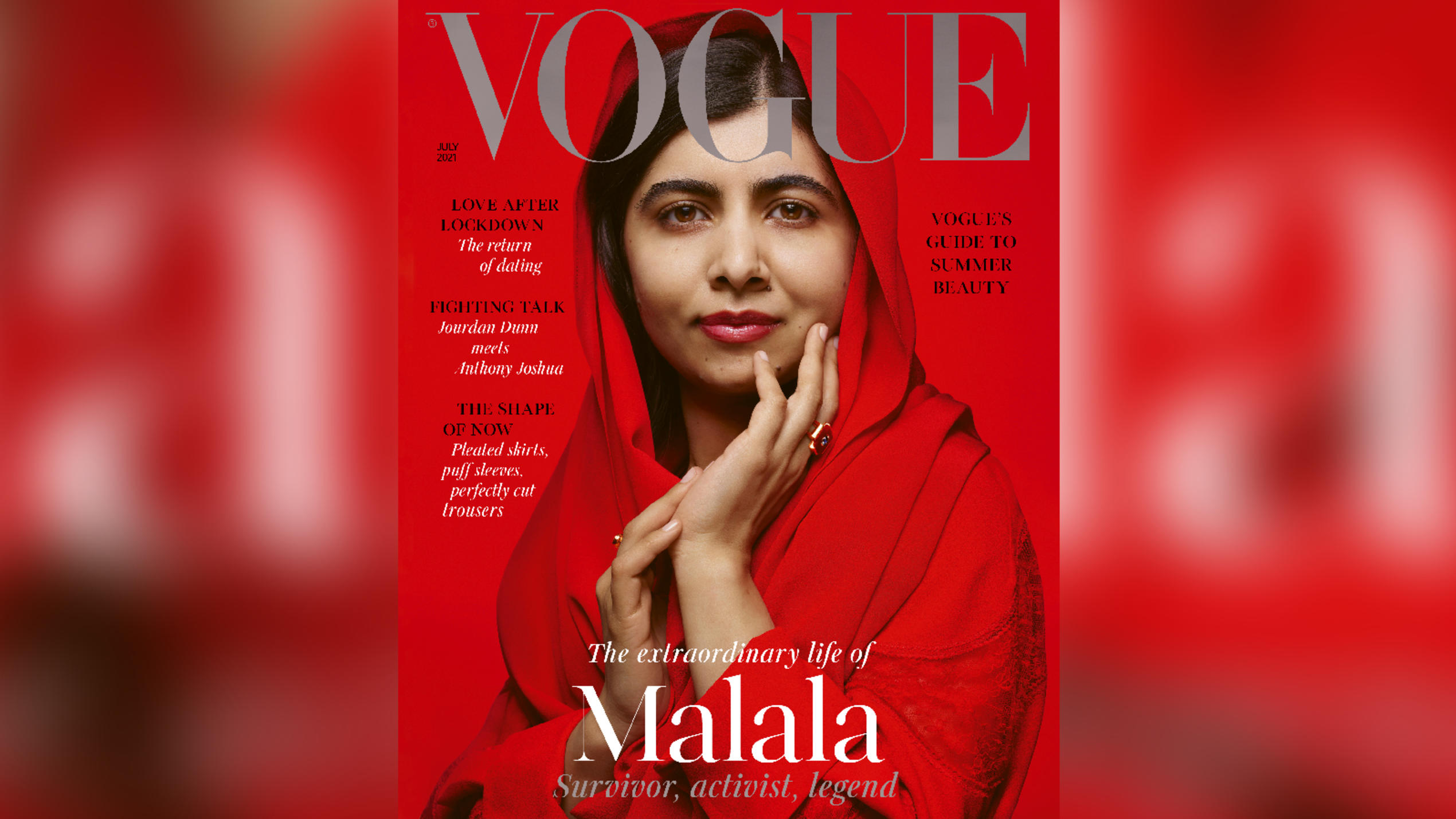 Von Der Aktivistin Zum Cover Star Malala Yousafzai Ziert Die Britische Vogue