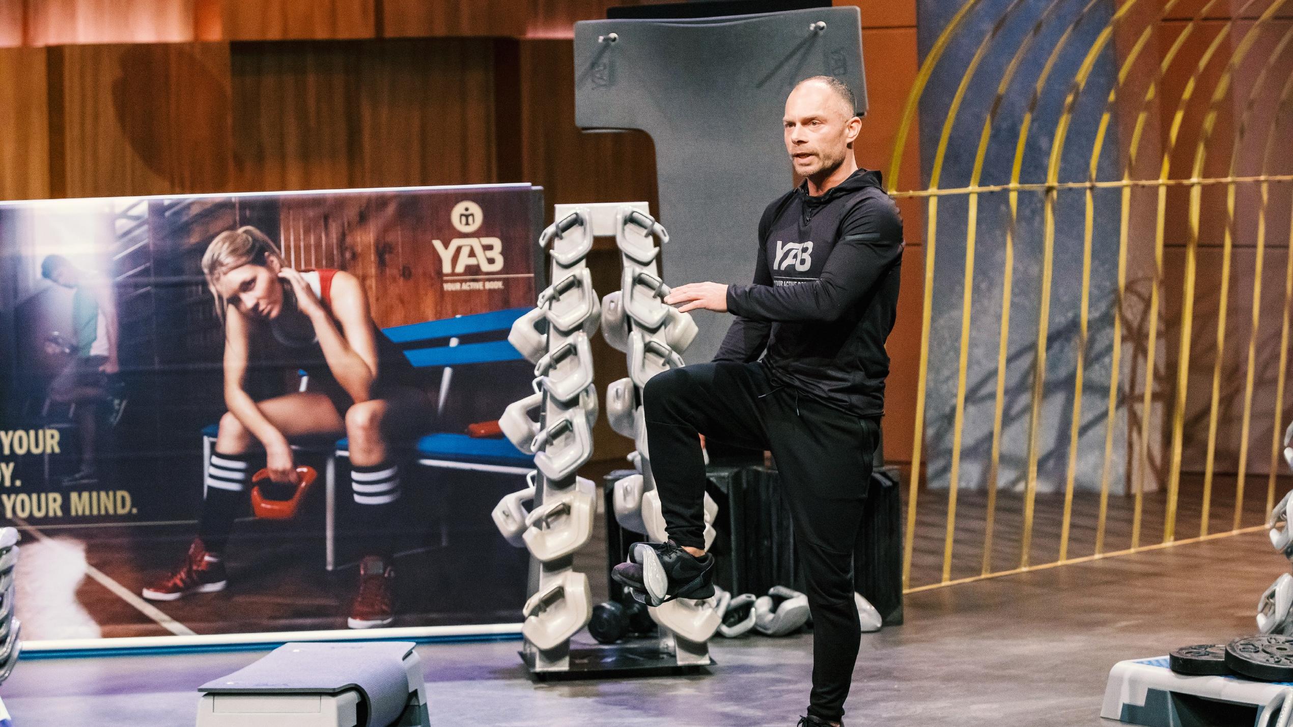 Christian Polenz aus Buxtehude präsentiert mit "YAB Fitness" eine ergonomische Fitnesshantel. Er erhofft sich ein Investment von 150.000 Euro für 15 Prozent der Anteile an seinem Unternehmen.