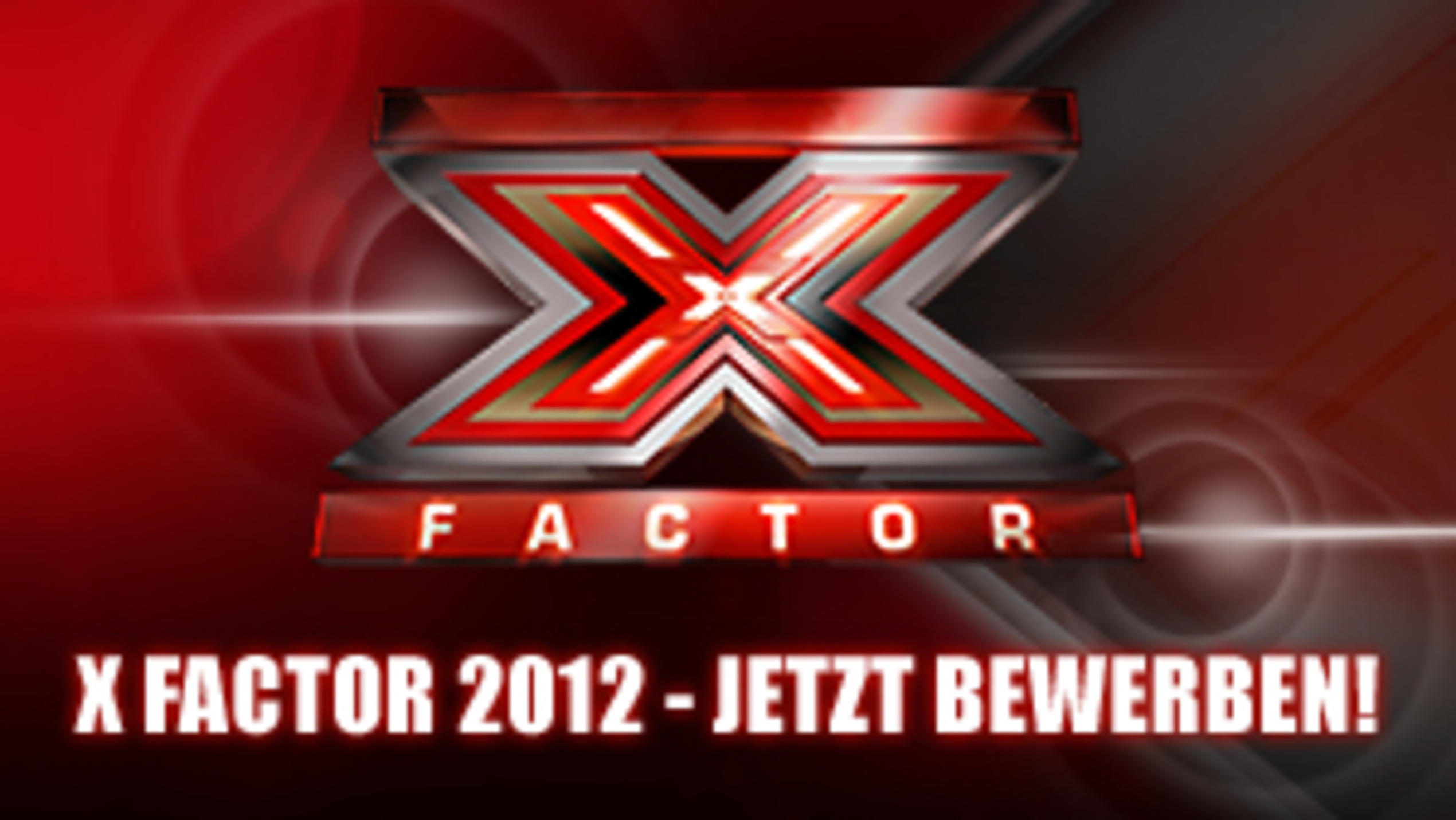 Die dritte Staffel - bewerbt euch für X Factor 2012!