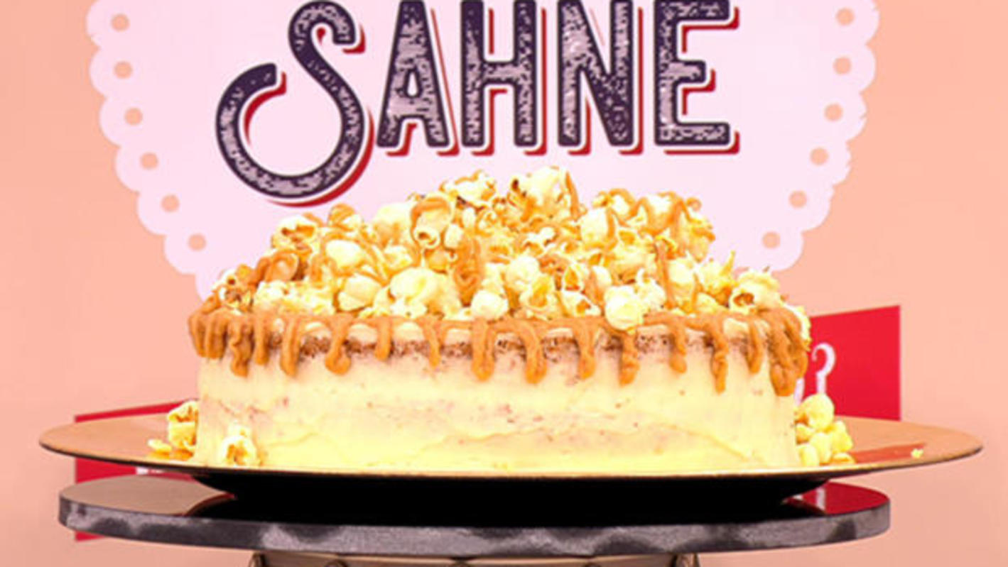 Allererste Sahne Diese PopcornTorte werden wir so schnell nicht vergessen