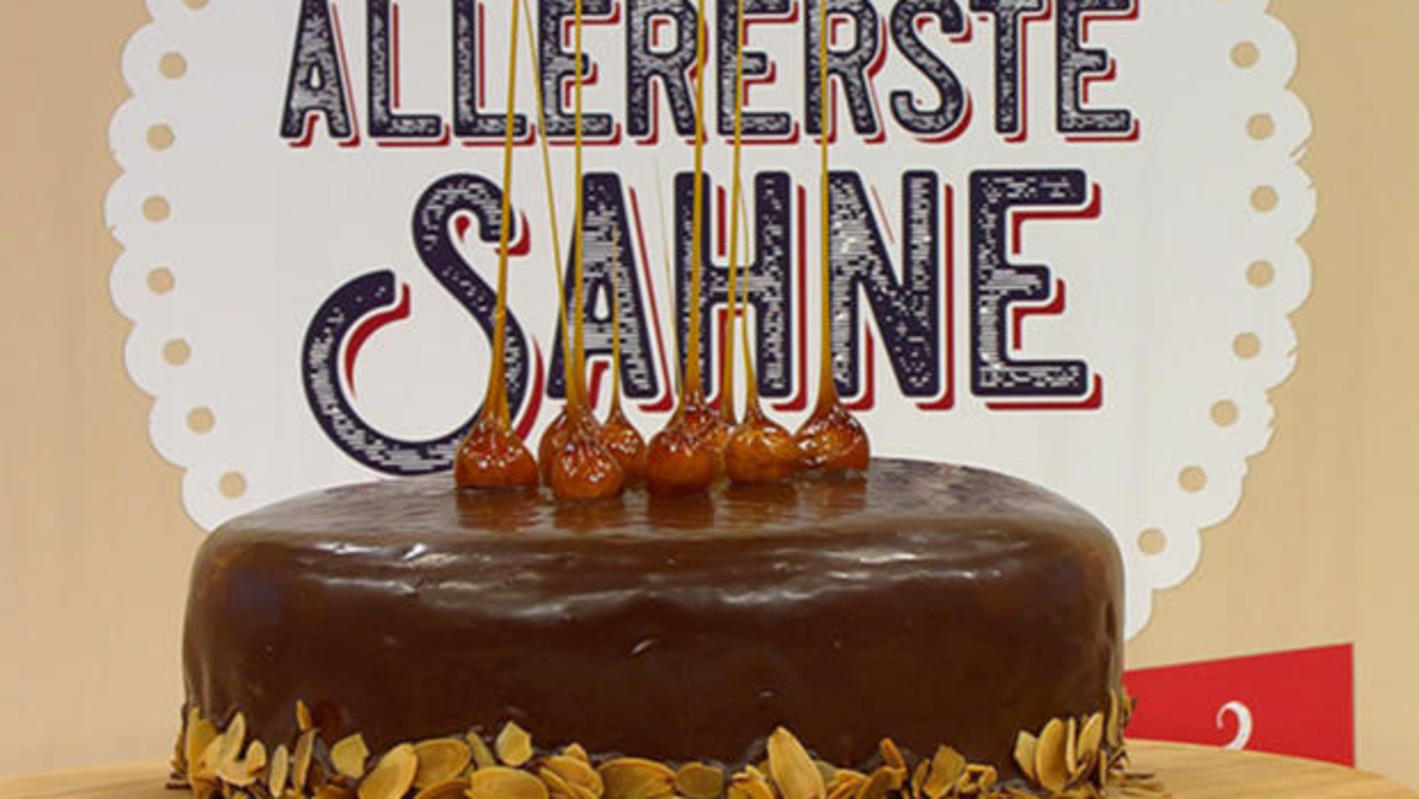 Allererste Sahne Auf diese Sachertorte wären wohl auch Wiener stolz