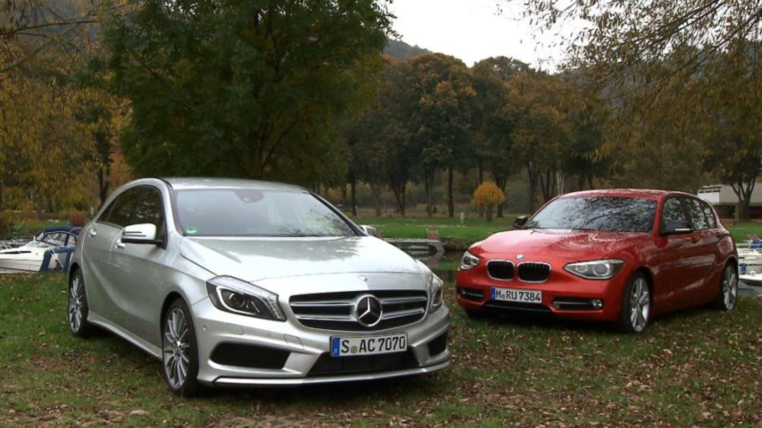 Mercedes und BMW im Vergleichstest bei auto mobil