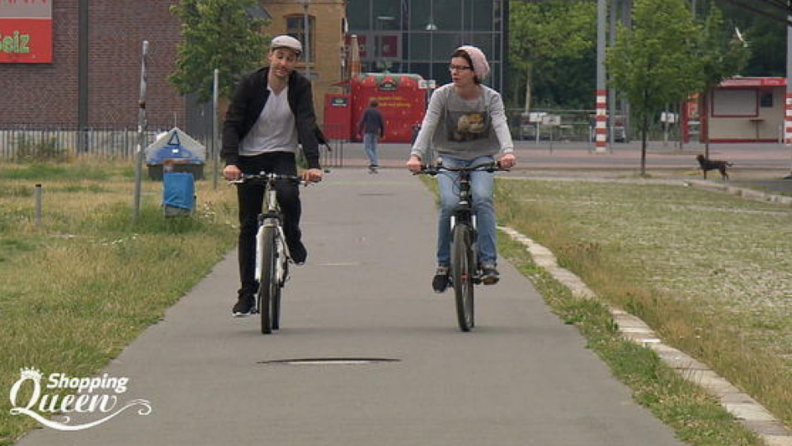 Shopping Queen: Mia und ihr Freund machen regelmäßig Fahrradtouren