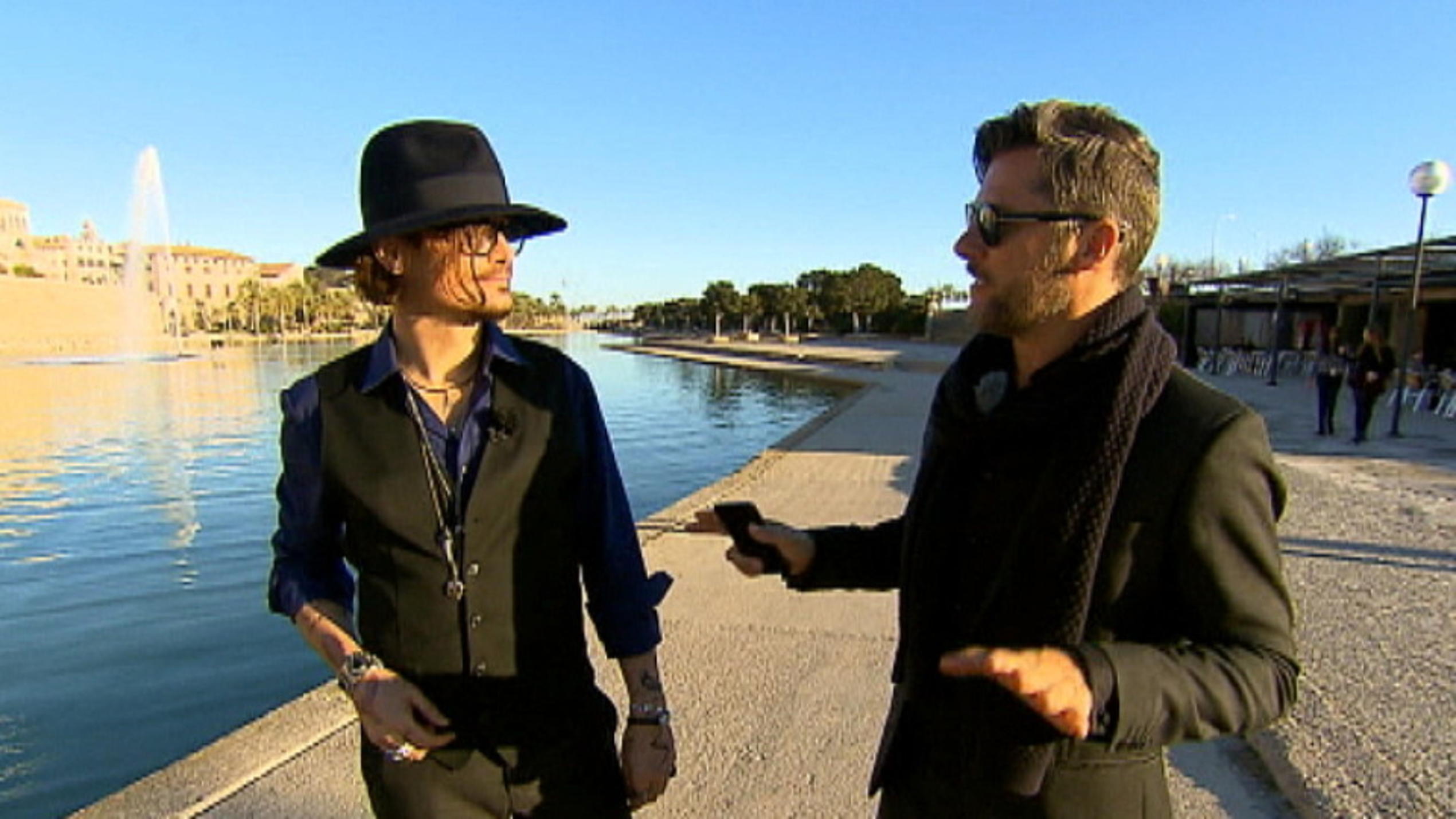 mieten, kaufen, wohnen: Daniel Klein mit Johnny Depp-Doppelgänger auf Mallorca