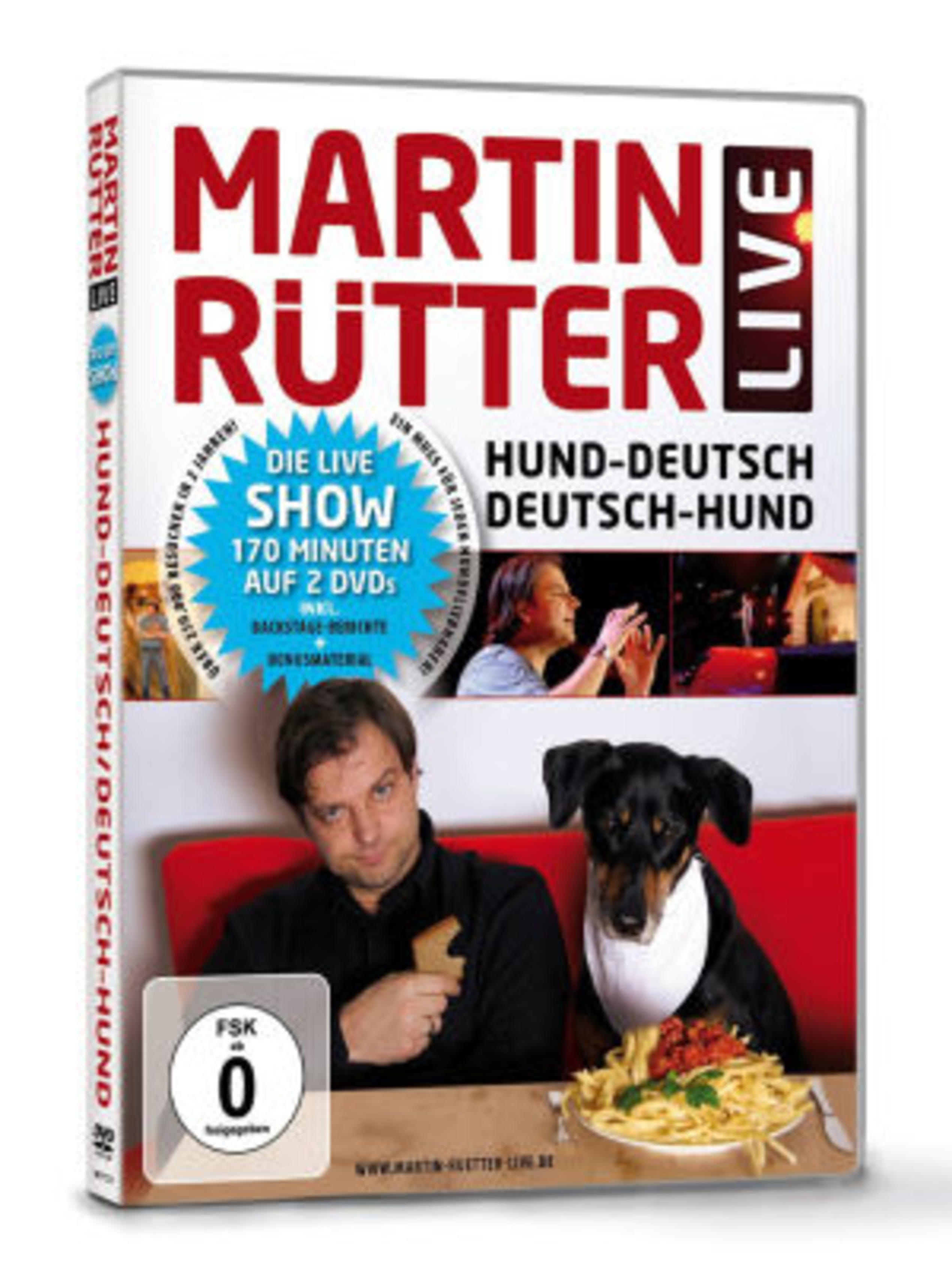DVD-Cover von Martin Rütters Live-Show "Hund-Deutsch / Deutsch-Hund" (Foto: Sony Music / Spaßgesellschaft)