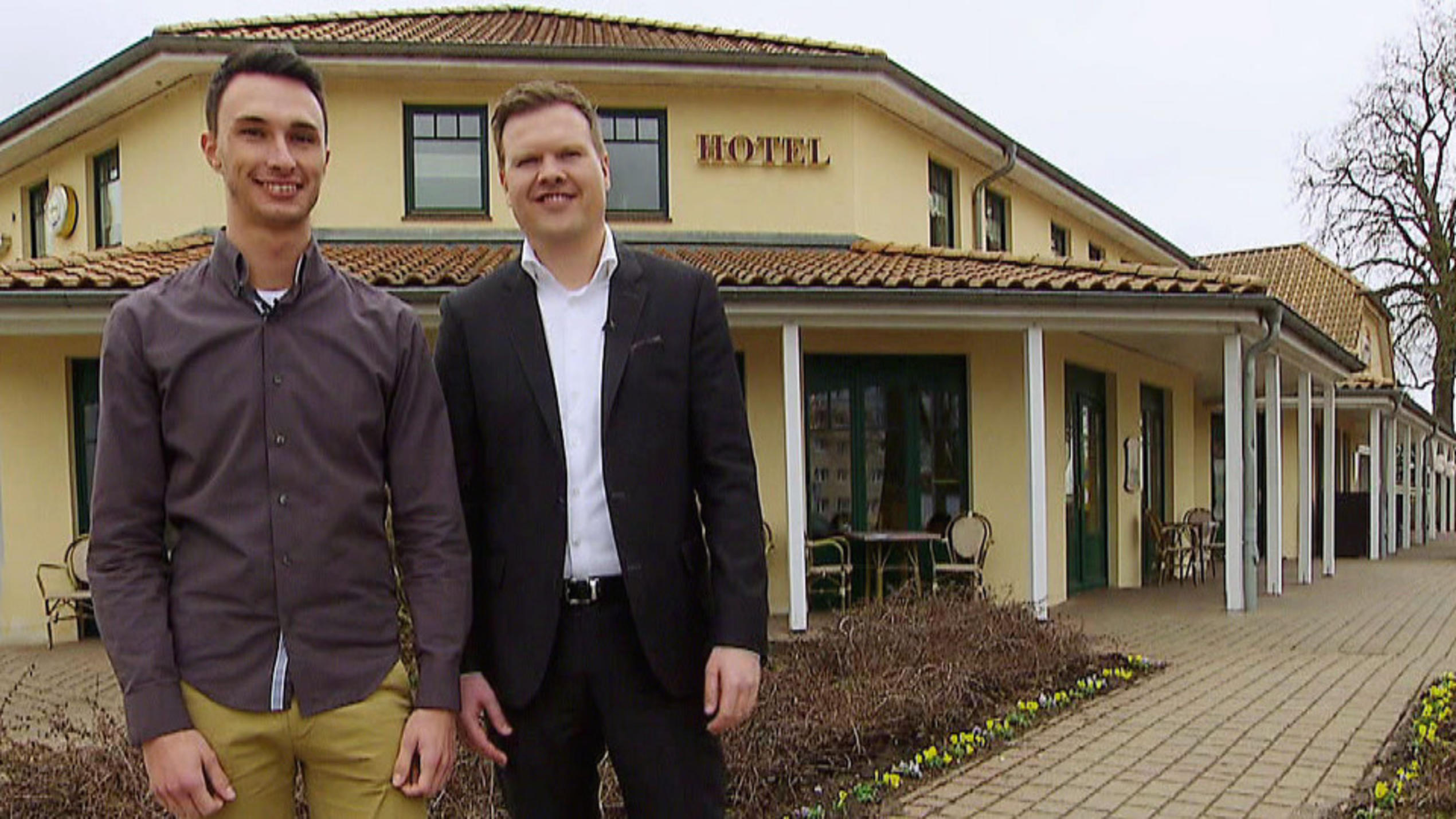Tony und Lars von dem "Hotel Nudeloper".