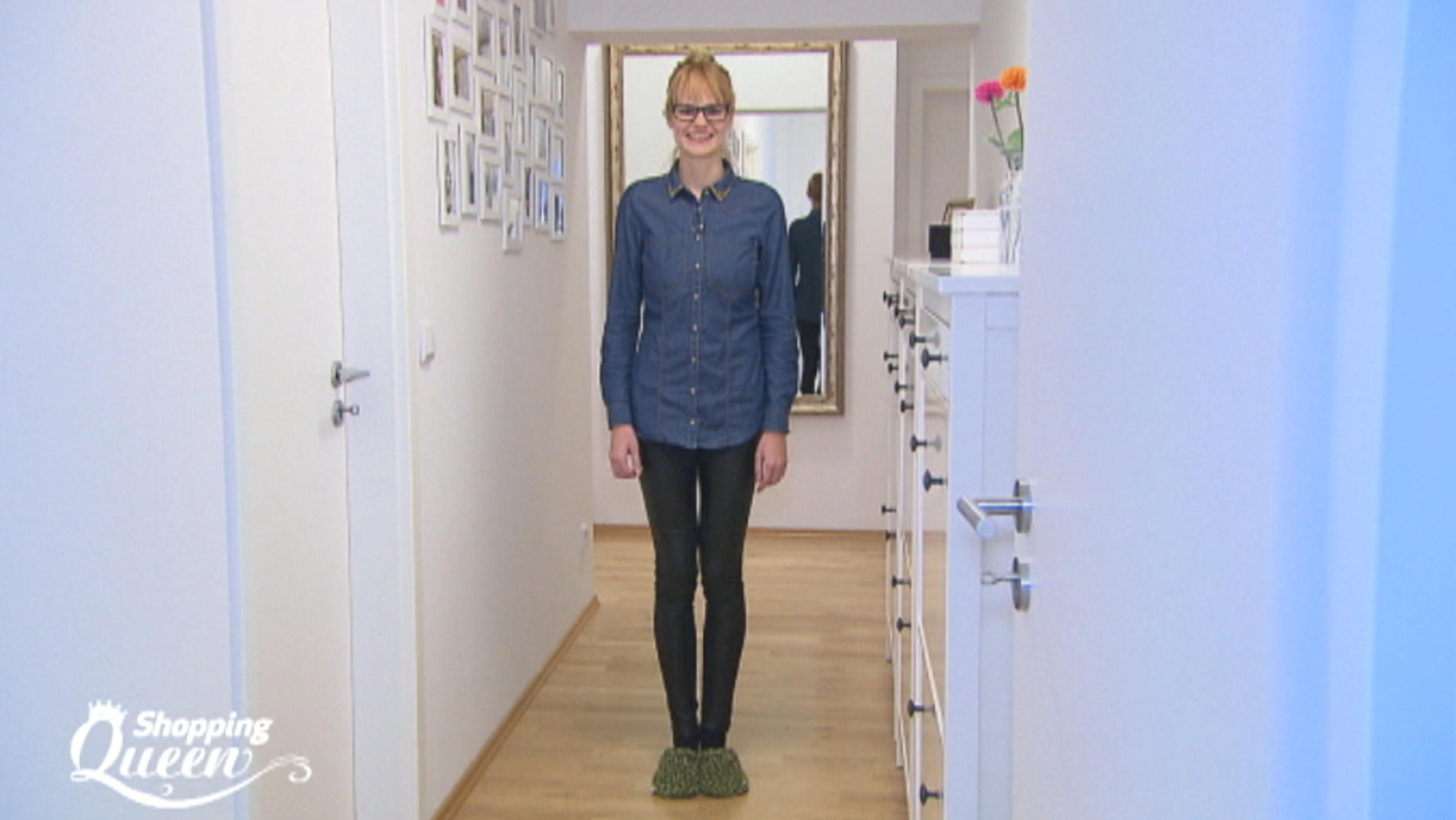 Desiree im Style-Check bei "Shopping Queen"