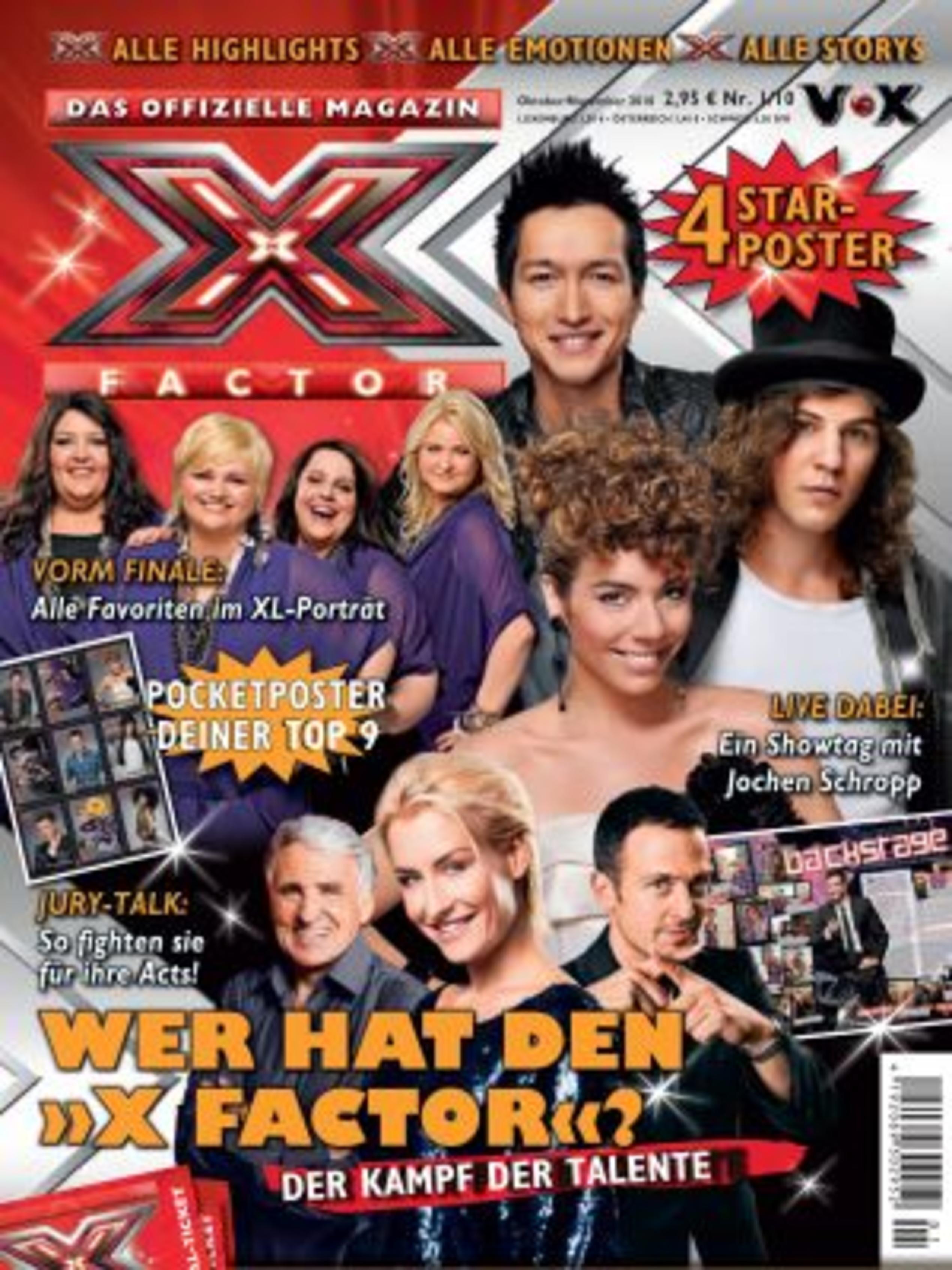"X Factor": das offizielle Magazin