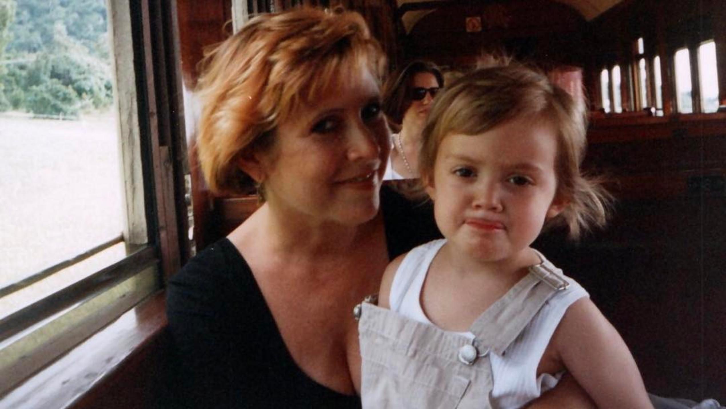 Carrie Fisher Tochter Carrie Fisher Tochter