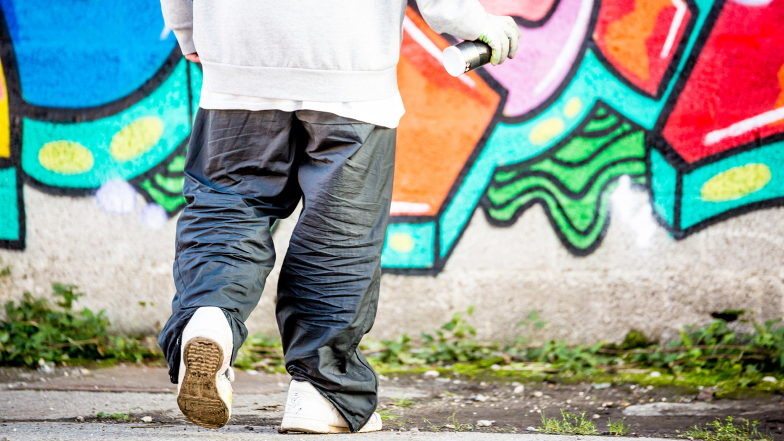 Baggy Pants gelten als Aushängeschild der Hip-Hop-Kultur
