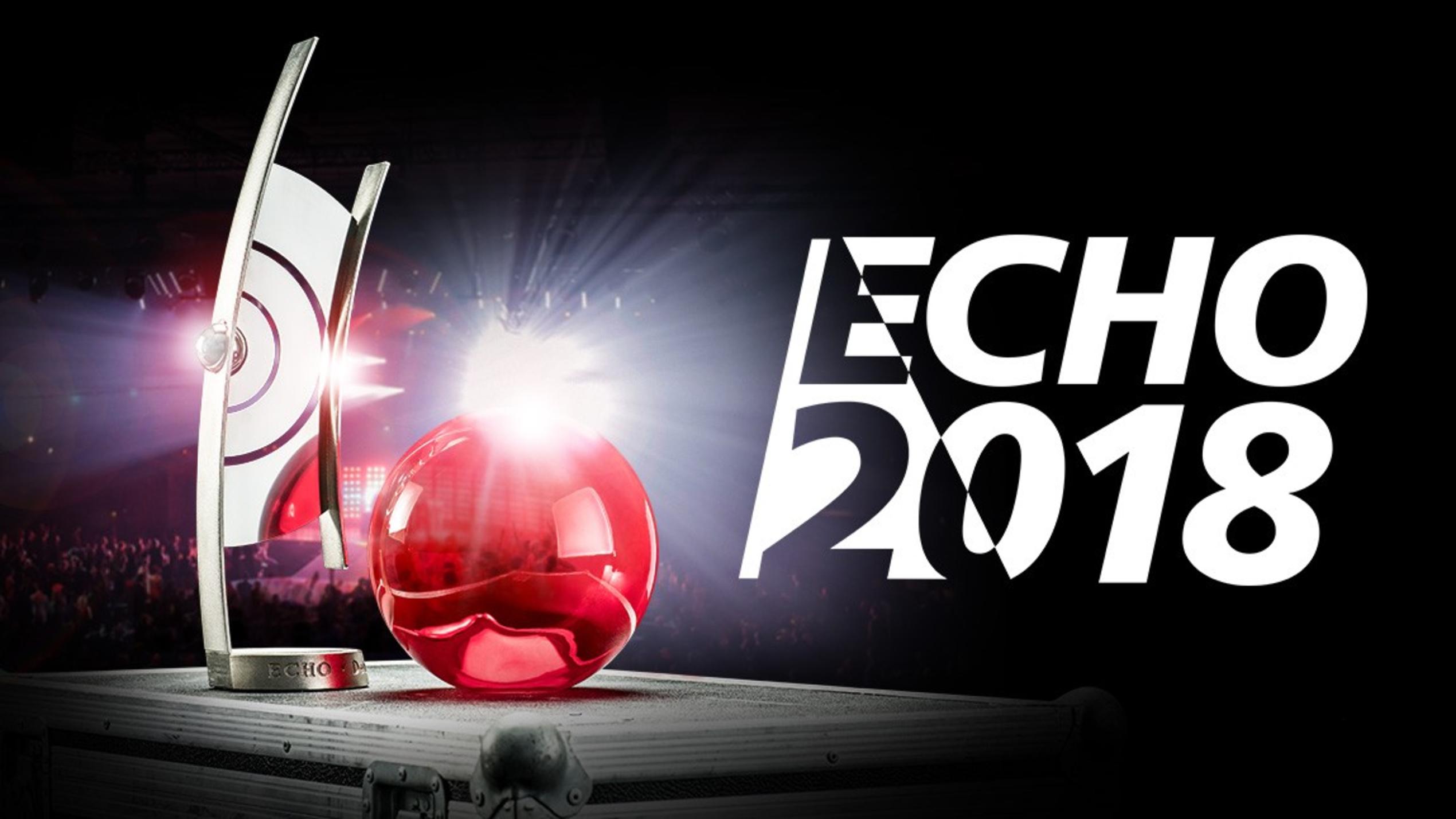 Der ECHO 2018 wird am 12. April in Berlin verliehen.