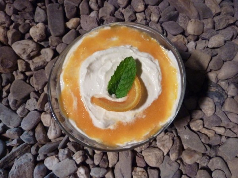 Orangen-Amaretto Biskuit