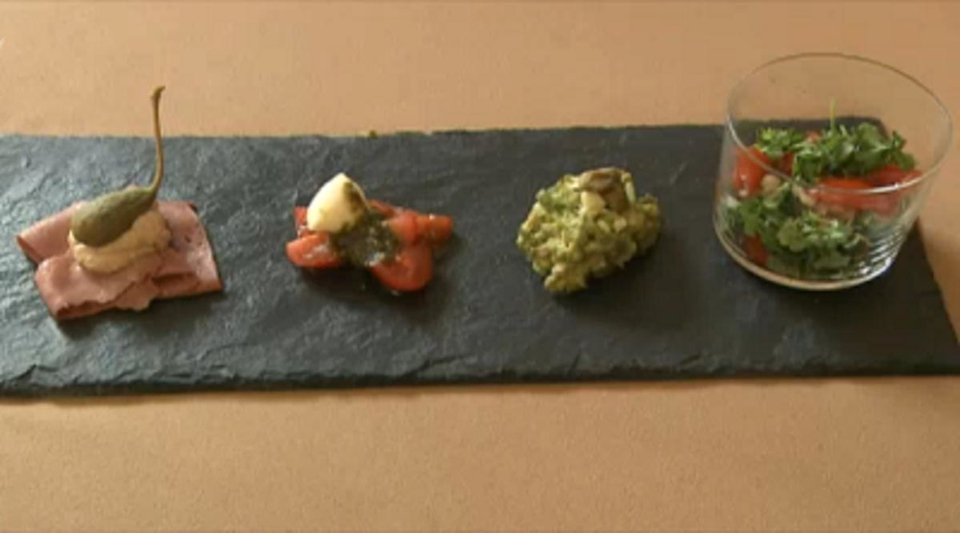 Die Antipasti von Carlo Degen