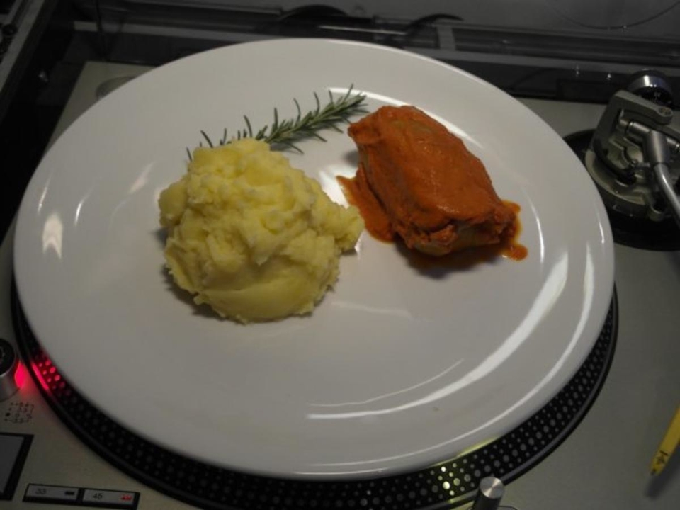 Holubzi mit Kartoffelbrei