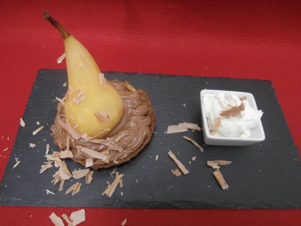 Birnen-Schokoladen-Tartelettes