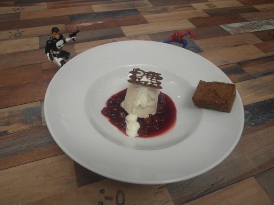 Kaffee-Estragnon-Parfait