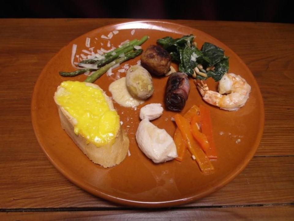 Tapas diversas