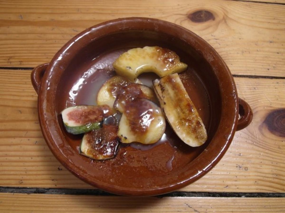 Ensalada de fruttas de barbacoa