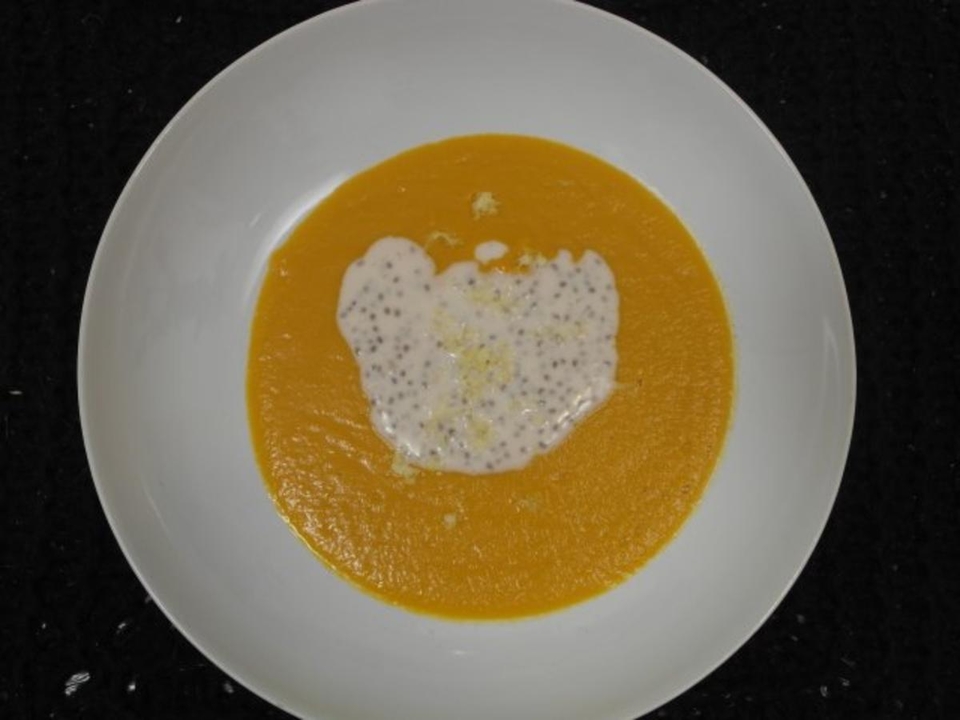 Karamellkarotten Suppe