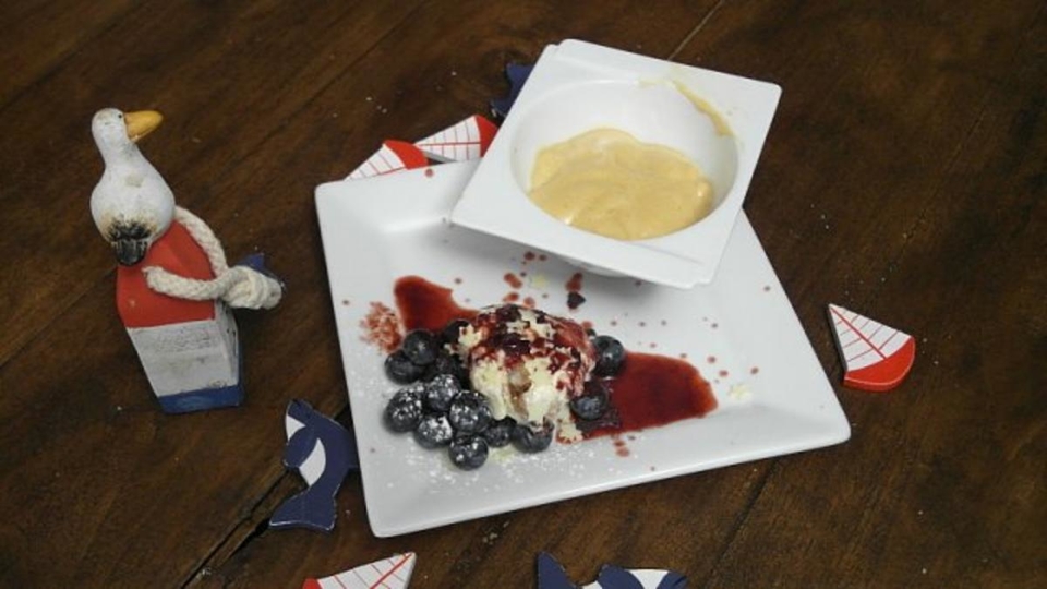 Hamburger Schaumschläger (Zabaione und Eis)