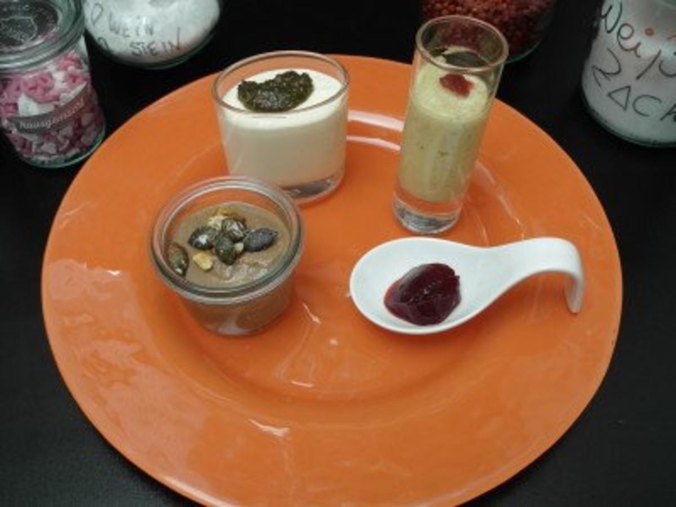 Drei Puddingvariationen