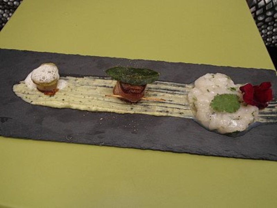 Dreierlei von der Jakobsmuschel