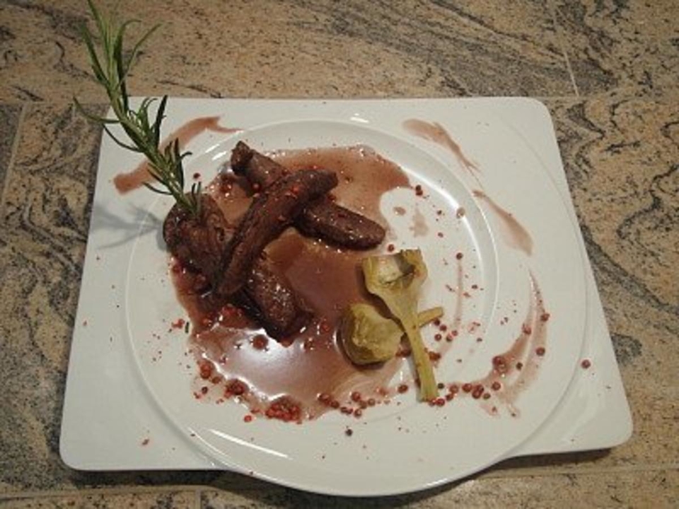 Lammfilet mit frischen Artischocken