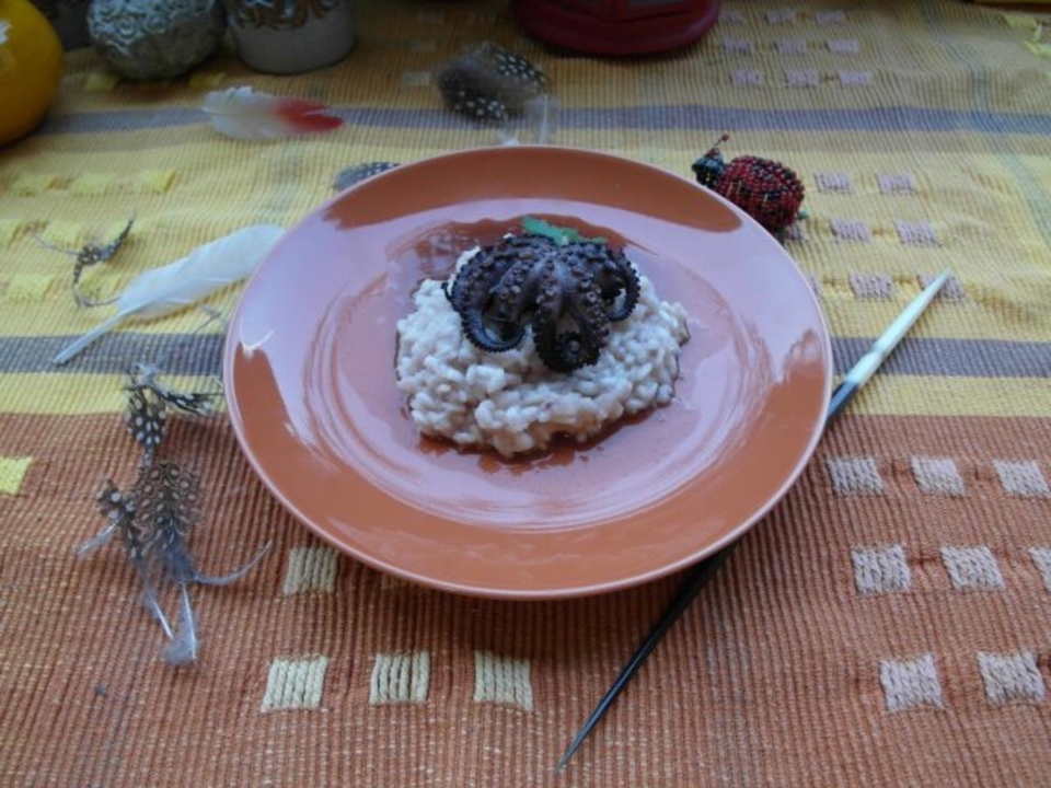 Baby-Oktopus-Risotto