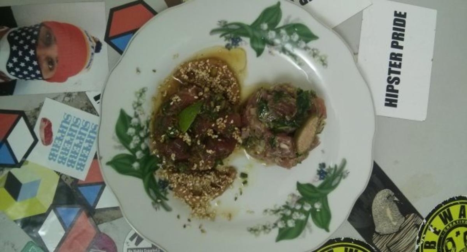Zweierlei vom Thunfischtartar
