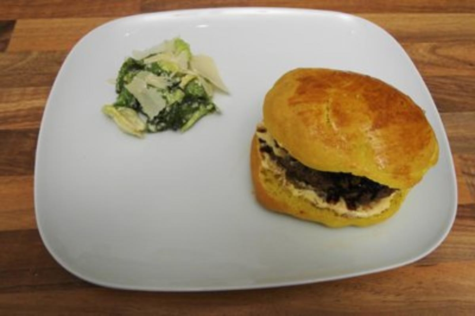 Amerikanisches Terzett mit Rind Schaf und Mango