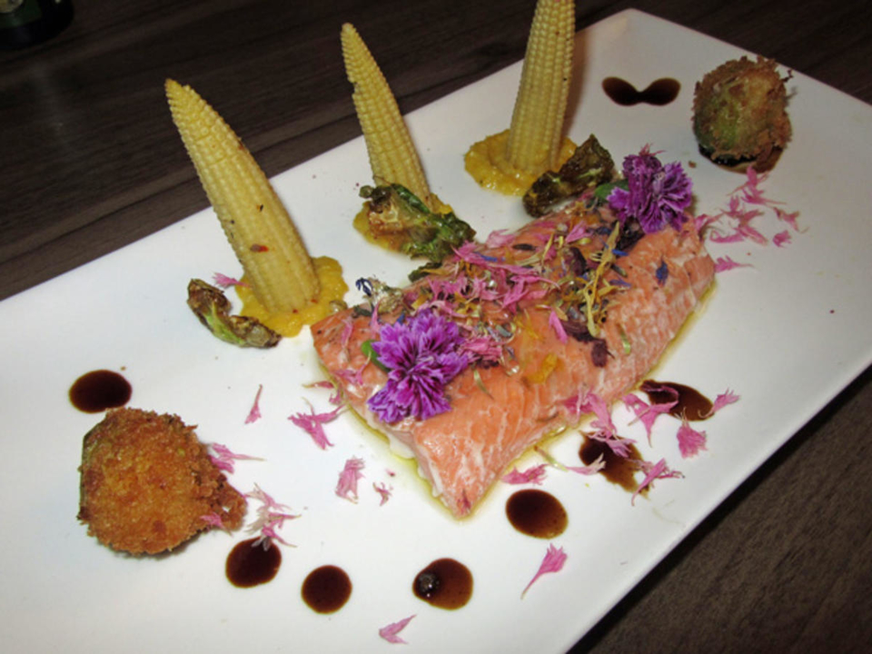 Winterfisch - Gartenkräuter - Kornblume - Rosenkohl - Mais