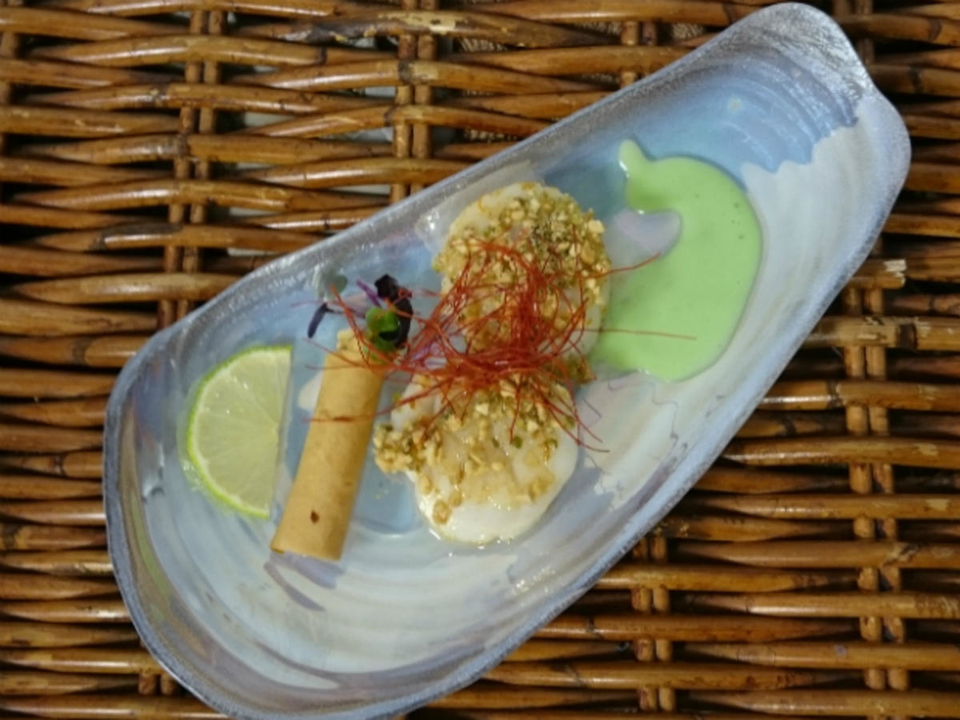 Jakobsmuscheln & Wasabi