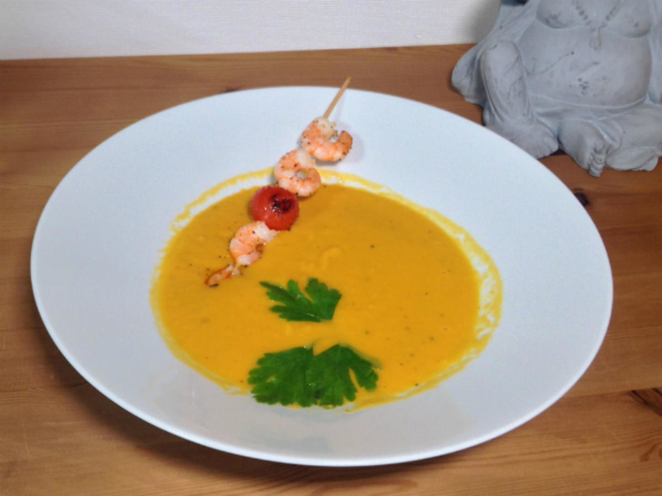 Süßkartoffelsuppe