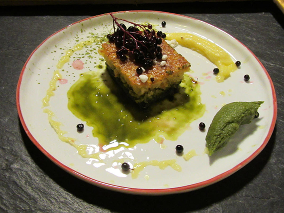 Weiß-Grüner Brownie