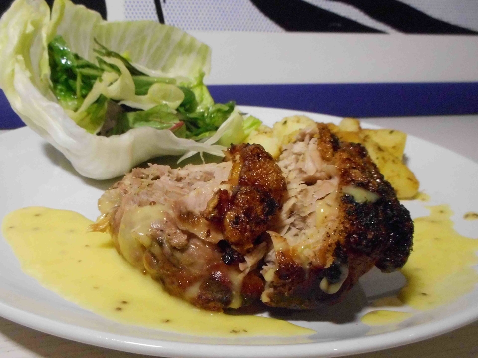 Schweinebraten mit Kruste