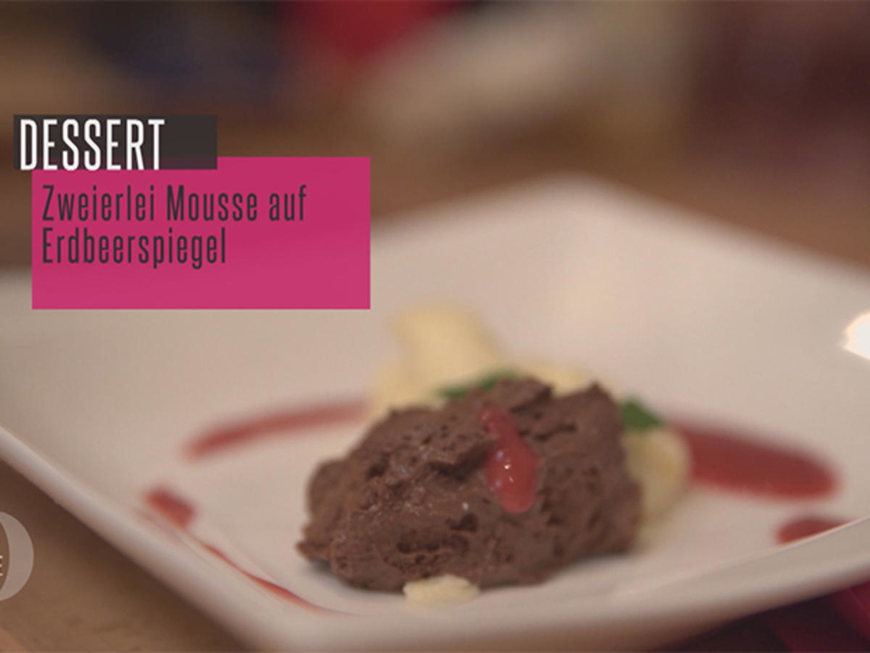 Zweierlei Mousse