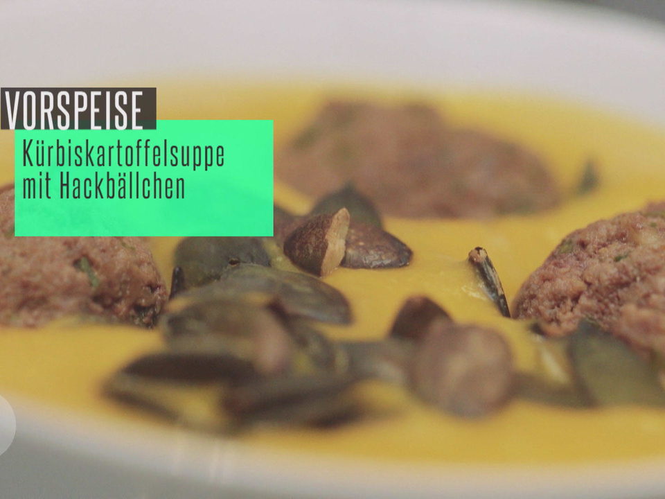 Kürbis-Süßkartoffel-Suppe