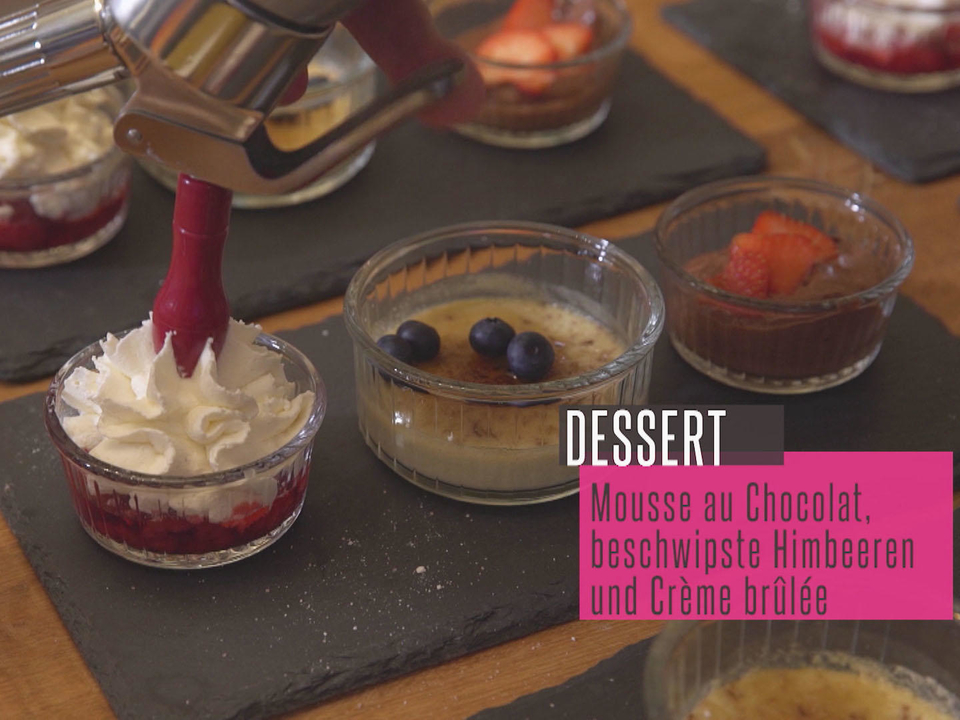 Trilogie vom Dessert