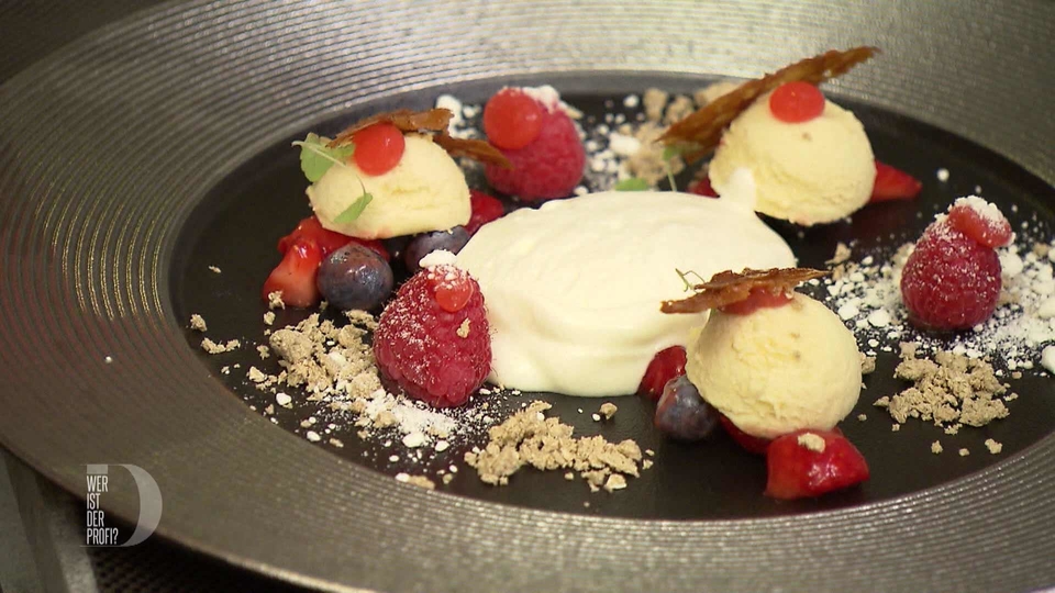Caipirinha Parfait mit Joghurt-Vanille-Crème