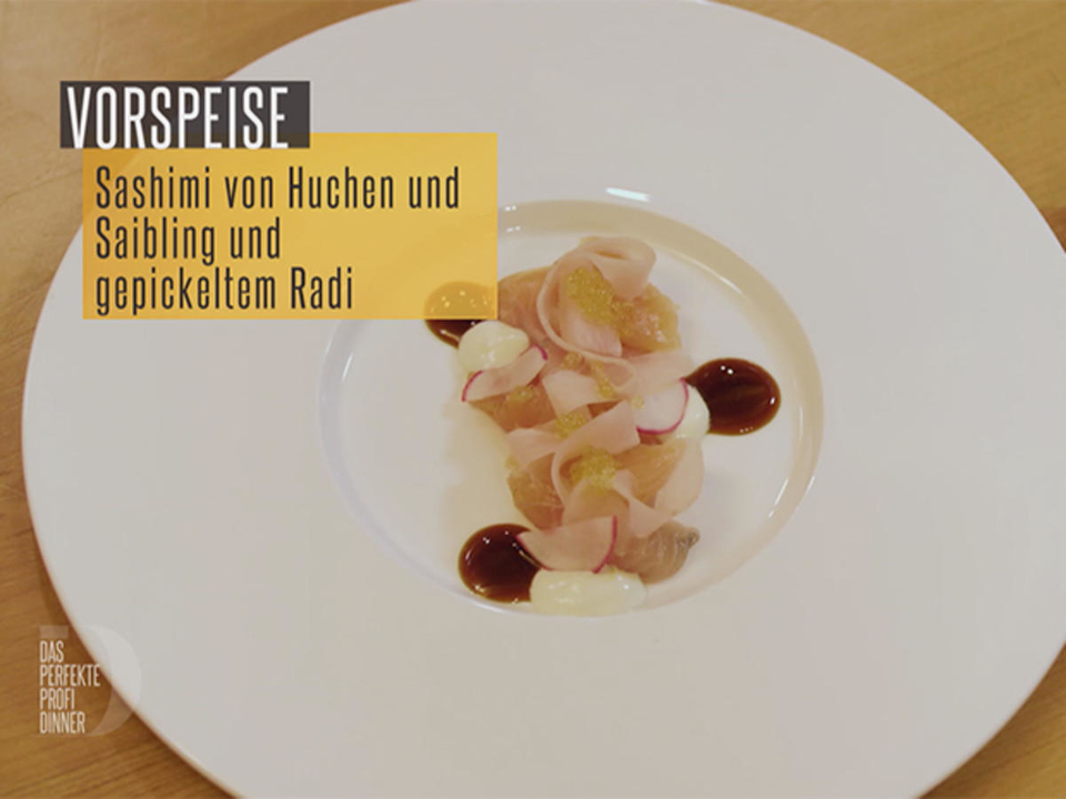 Bayerisches Sushi von Saibling und Huchen | Bockbier Yaki | Kren & Radiserl (Lucki Maurer)