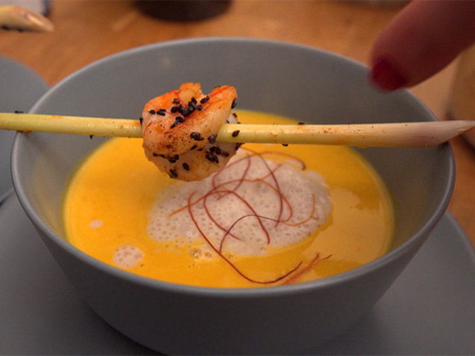 Hokkaido Kürbissuppe