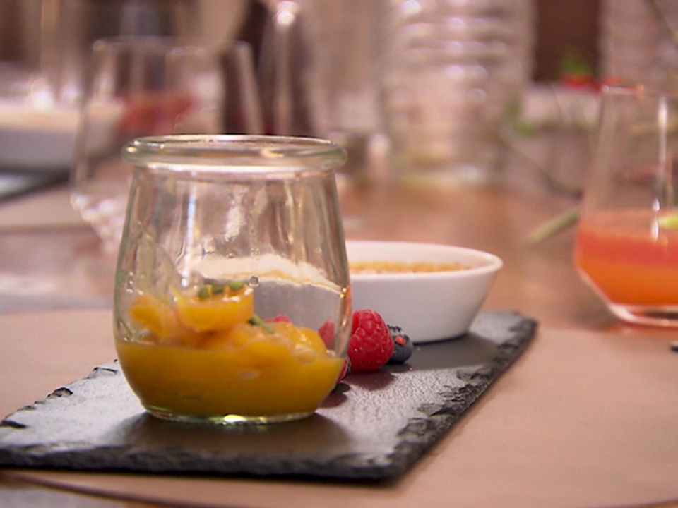 Crème brûlée von der Tonkabohne