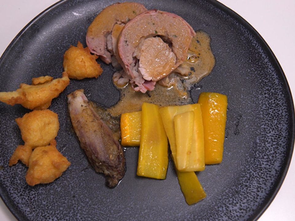 Schweinefiletbraten Surprise vom Eifeler Strohschwein