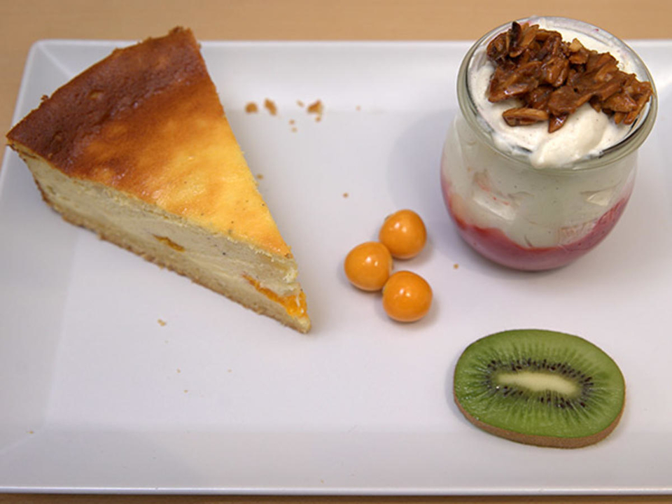 Cheesecake trifft Himbeertraum