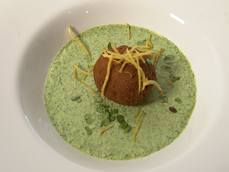 Schottische Eier mit Grüner Sauce