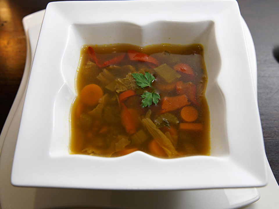 Feurige Fitnesssuppe