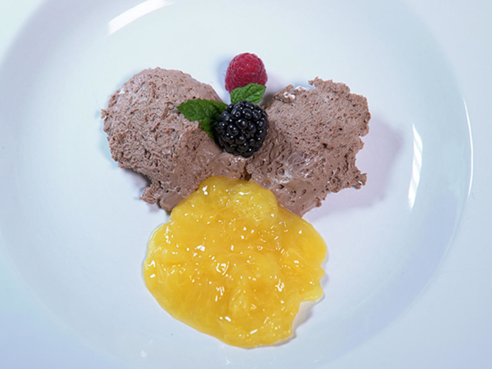Mousse au Chocolat trifft die Orange
